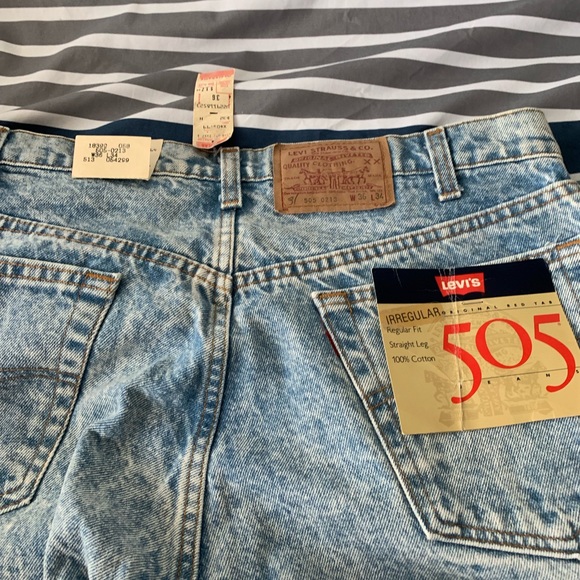 Levi's Denim - Brand New Vintage acid wash 505 Levi’s